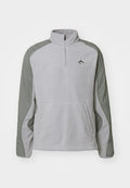 Nike Performance TRAIL POLARTEC® - Fleece jumper - cement grey smoke grey black
