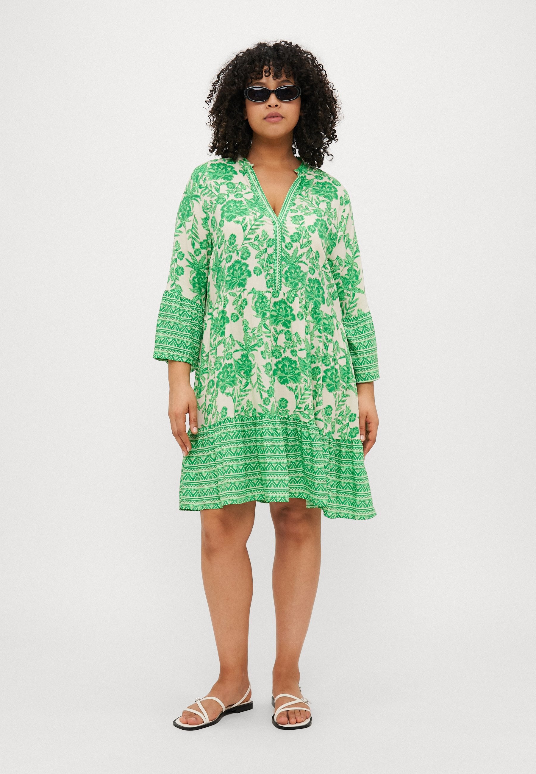 ONLY Carmakoma CARMARRAKESH LIFE 3/4 TUNIC DRESS