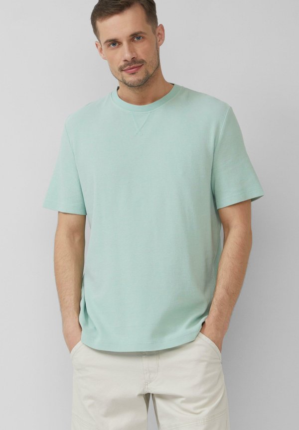 s.Oliver Basic T-shirt - ozeangrün