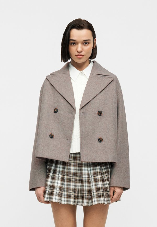 Vero Moda VMVINCELINE JACKET - Light jacket - Brown