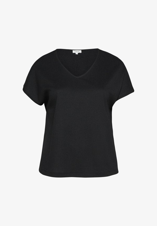 s.Oliver T-SHIRT - Print T-shirt - schwarz