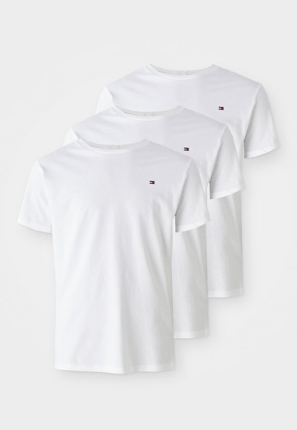 Tommy Hilfiger SIGNATURE CTN ESS 3PACK SS TEE - Undershirt - white