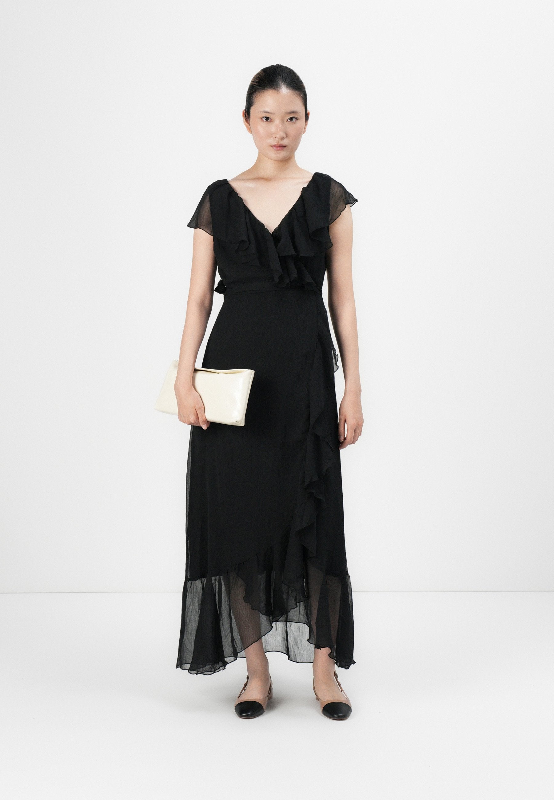 VILA VIFALIA FLOUNCE WRAP