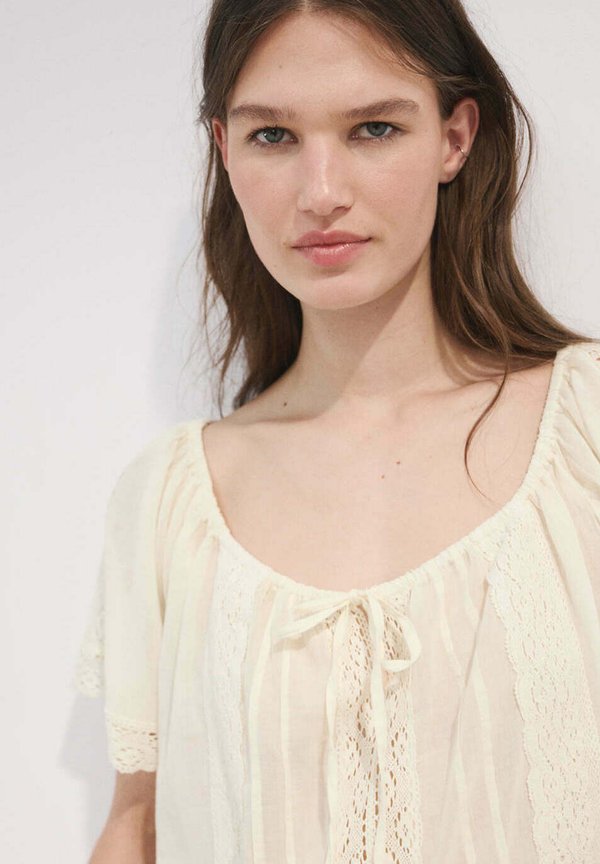 Mango ADULT - Blouse - off white