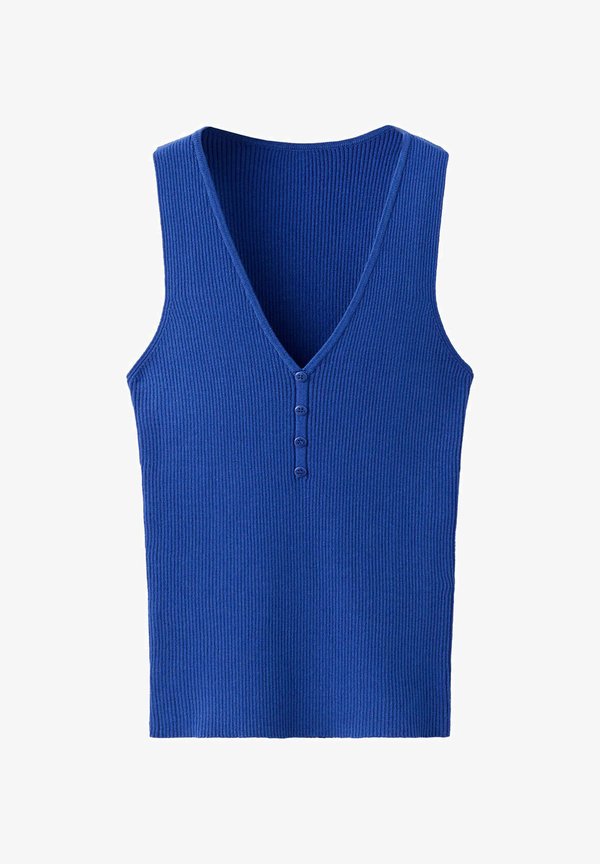 Mango ADULT - Top - neon blue