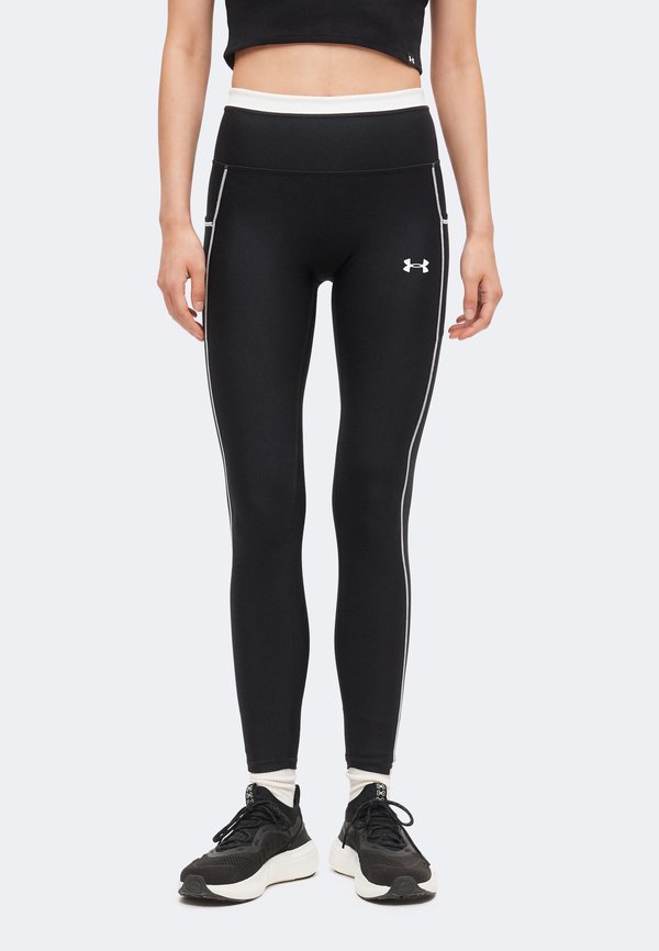 Under Armour HEATGEAR - Leggings - black/white