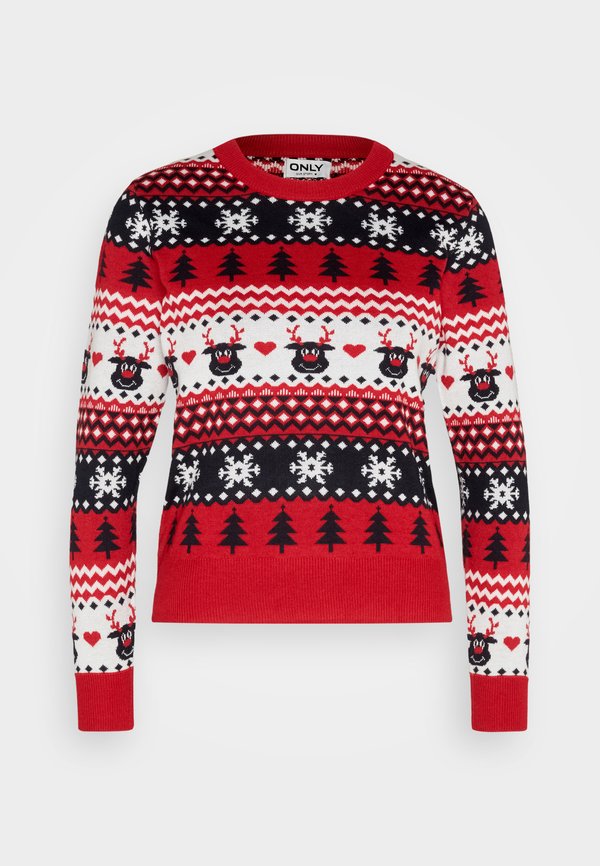 ONLY ONLXMAS REINDEER O NECK BOX