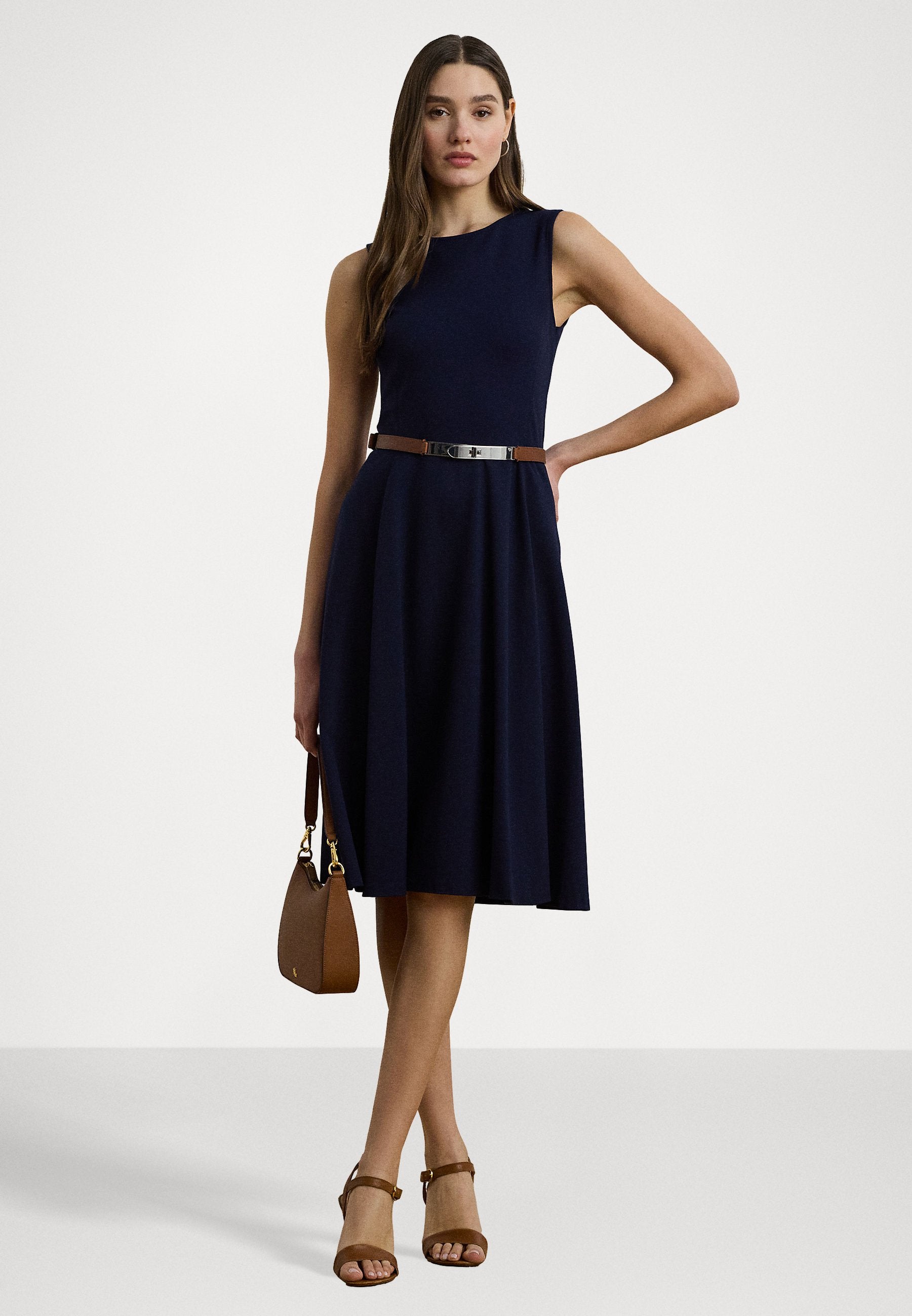 Lauren Ralph Lauren Ponte Sleeveless Dress