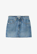 Mango ADULT - A-line skirt - blue