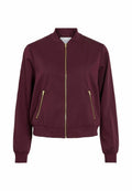 VILA bomber VIBUBBLE Zipper