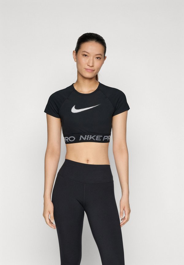 Nike Performance Sports T-shirt - black/white