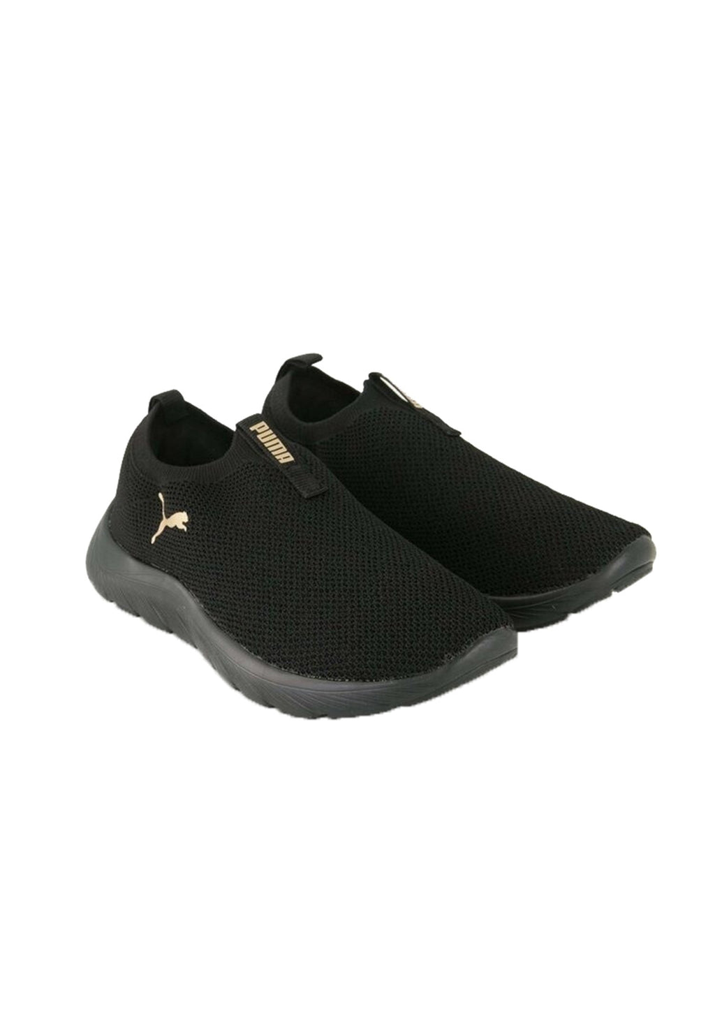 Puma PUMA SOFTRIDE PREMIER SLIP-ON STRICK-LAUFSCHUHEDAMEN 309834 09 BLACK GOLD