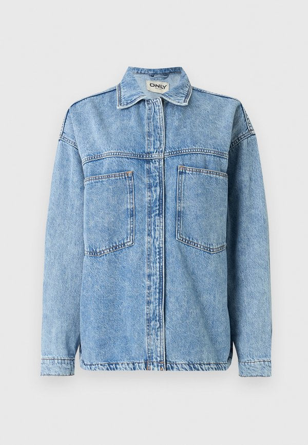 ONLY Denim ONLEMMIE Denim - Denim jacket - light blue denim
