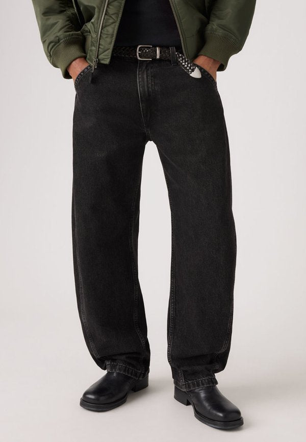 Levi's® BAGGY BARREL - Baggy Jeans - black