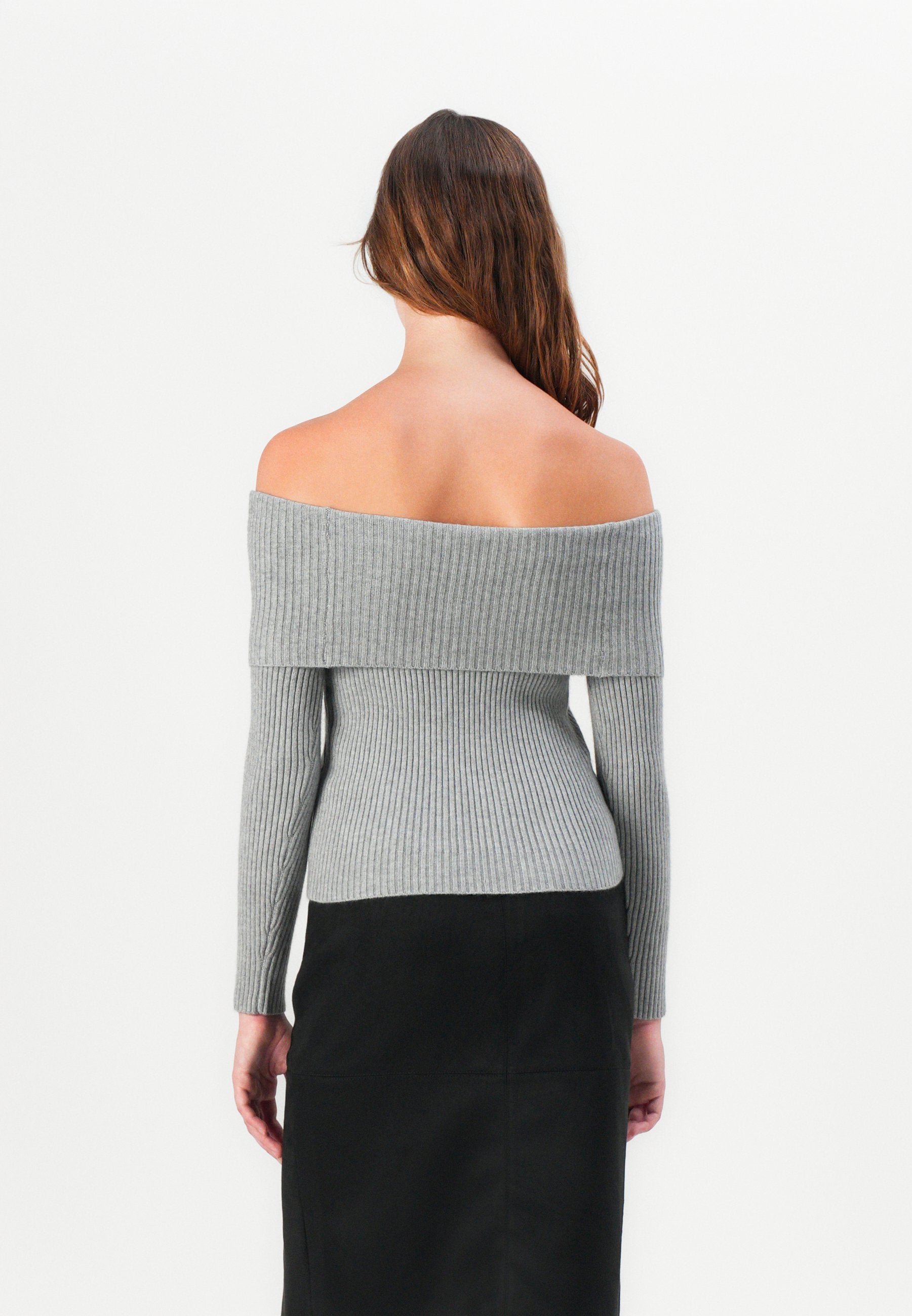 ONLY ONLKATIA LS OFF SHOULDER KNT NOOS