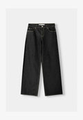 Bershka BOYFRIEND - Relaxed fit jeans - black