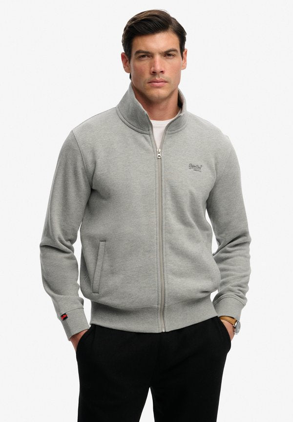 Superdry & Co Zip-up sweatshirt - sleet grey marl