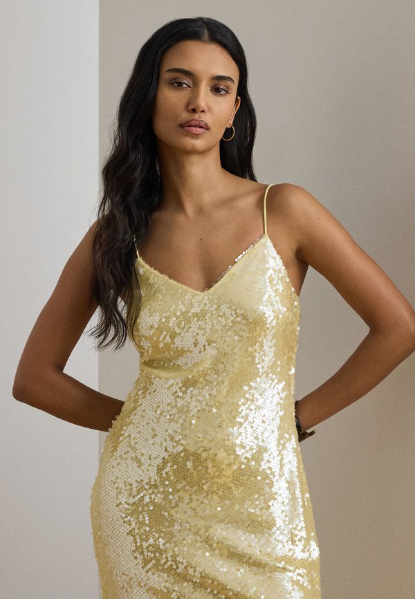 Lauren Ralph Lauren SEQUINED SLEEVELESS COCKTAIL DRESS