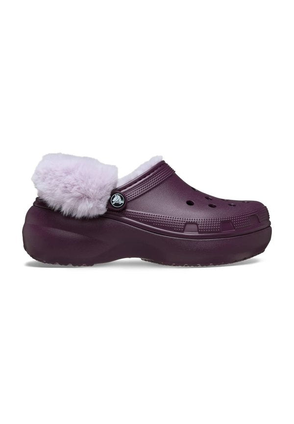 Crocs PLATFM LINED FUZZ STRAP