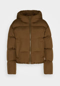 JACKET FIXED HOOD WITH ELASTIC DETAILS WELT POCKETS Media 1