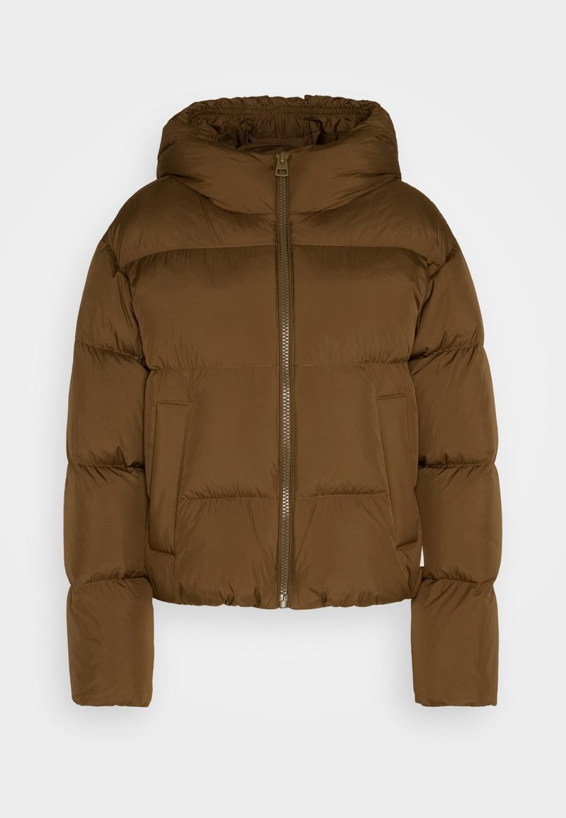 JACKET FIXED HOOD WITH ELASTIC DETAILS WELT POCKETS Media 1