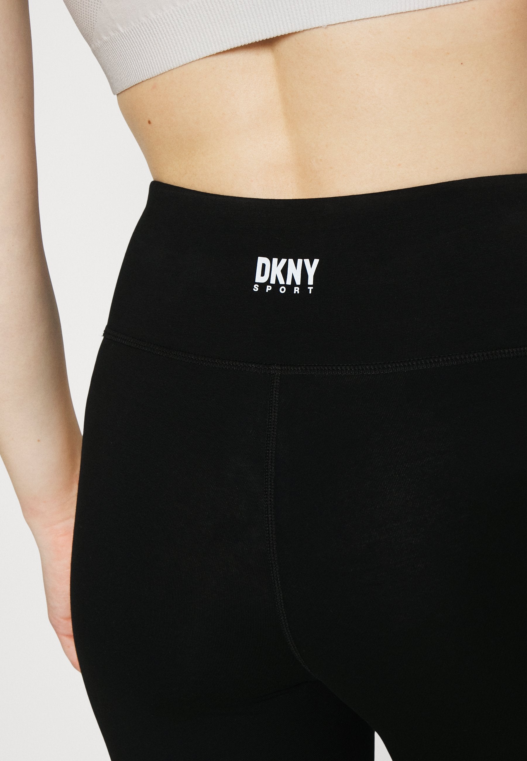 DKNY HIGH WAIST 7/8 COLORBLOCK LEGGING