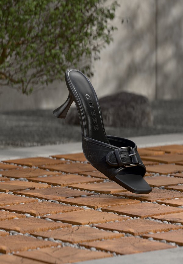 Guess DISTA2 - Heeled mules - black