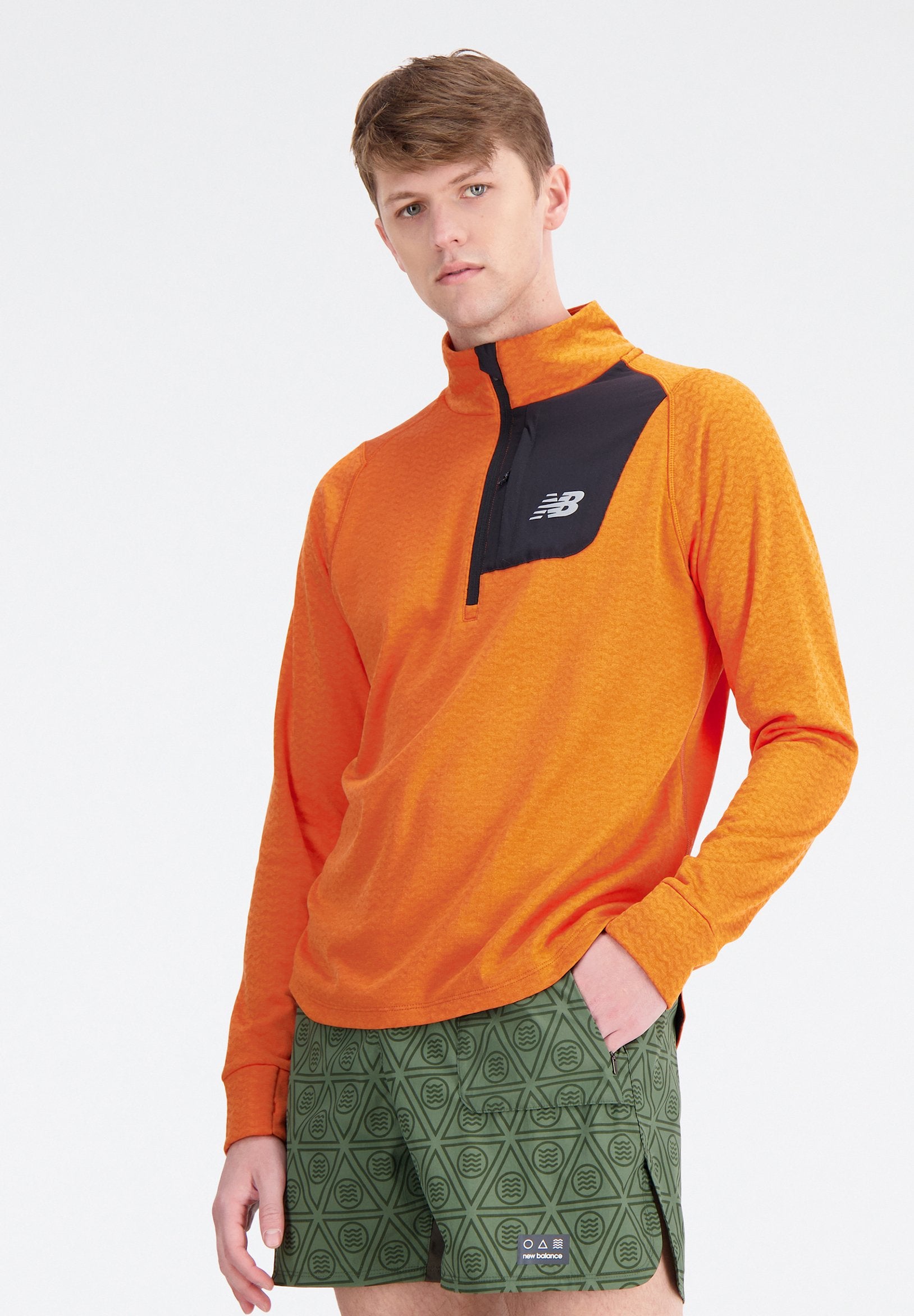 New Balance HEAT GRID HALF ZIP