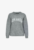 Vero Moda Curve Knitted VMCAMOREMIO Knitted - Jumper - medium grey melange