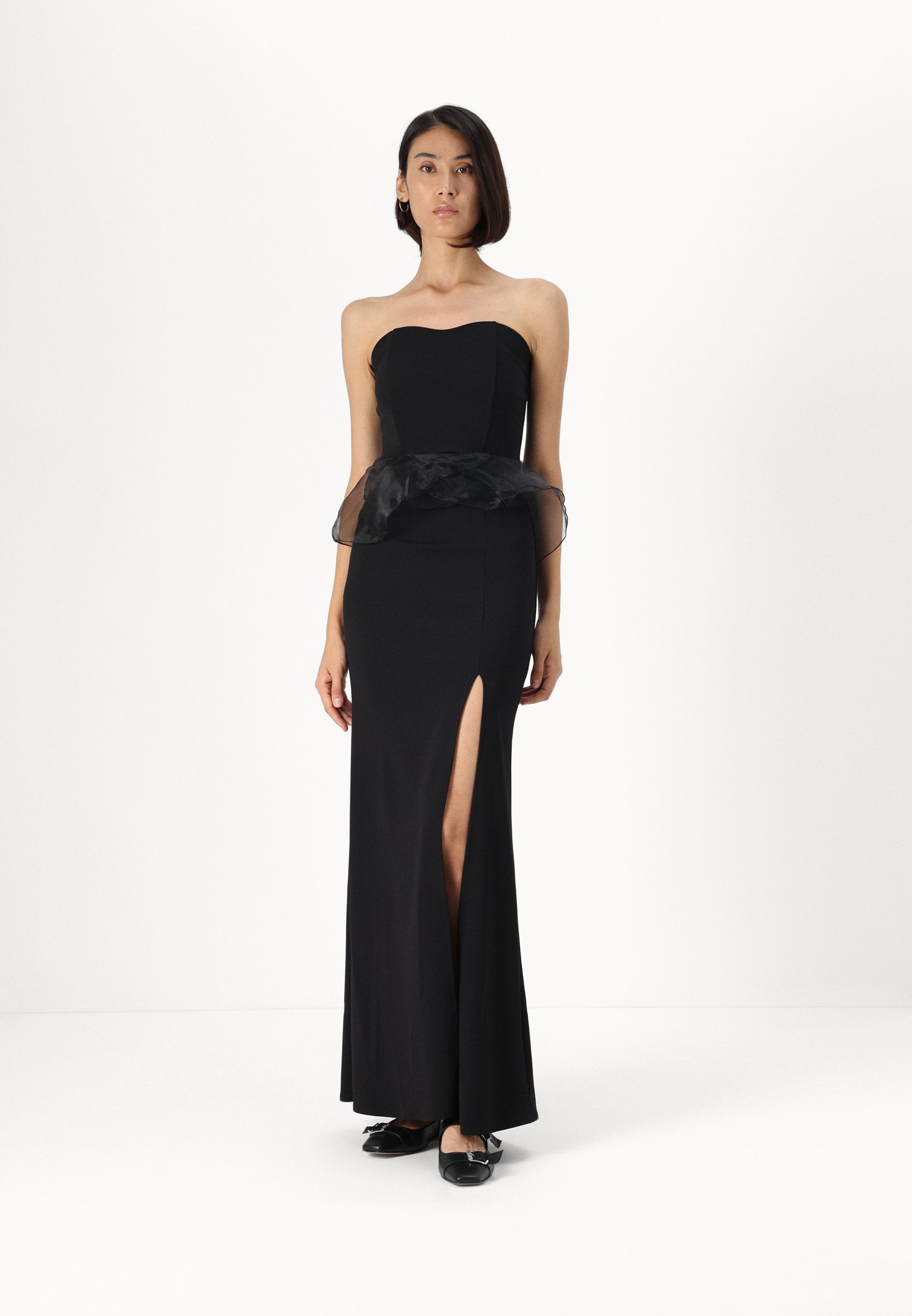 WAL G TALL AURA PEPLEM DRESS