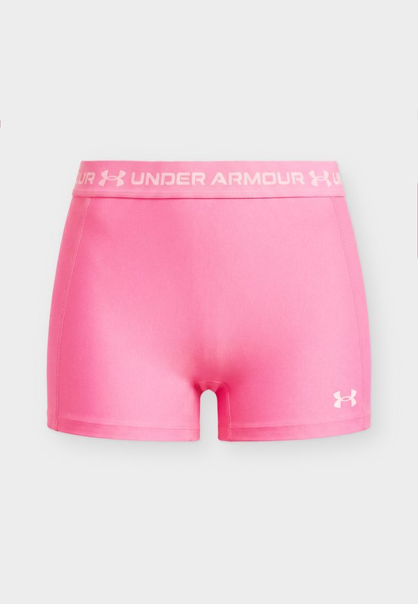 Under Armour HEATGEAR SHORTY - Leggings - pink frenzy/prime pink