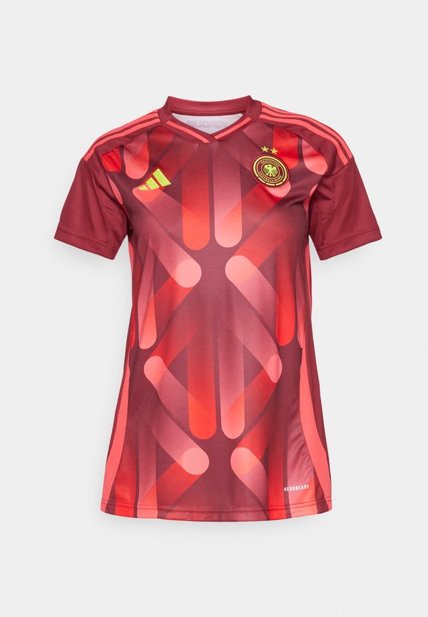 adidas Performance DEUTSCHLAND DFB WOMEN EM 2025 WOMEN AWAY - National team wear - burgundy