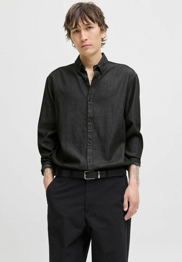 Jack & Jones Denim Regular Fit - Shirt - black denim