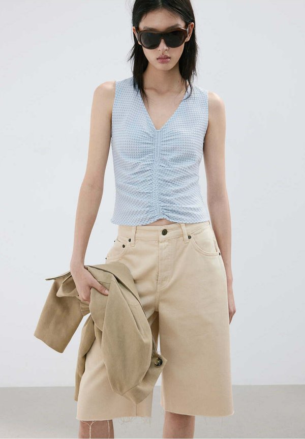 Mango ADULT - Top - sky blue