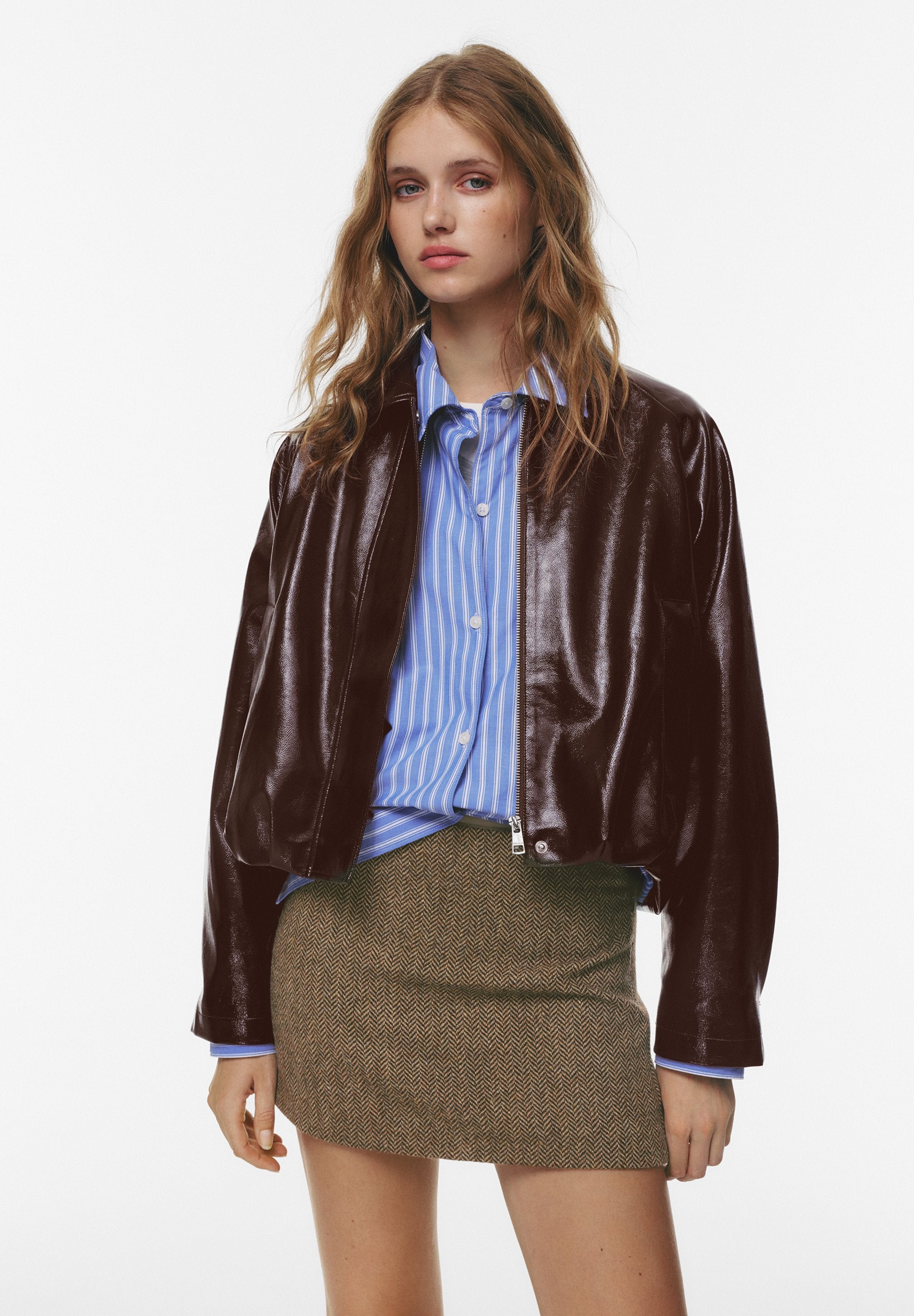 PULL&BEAR HERRINGBONE