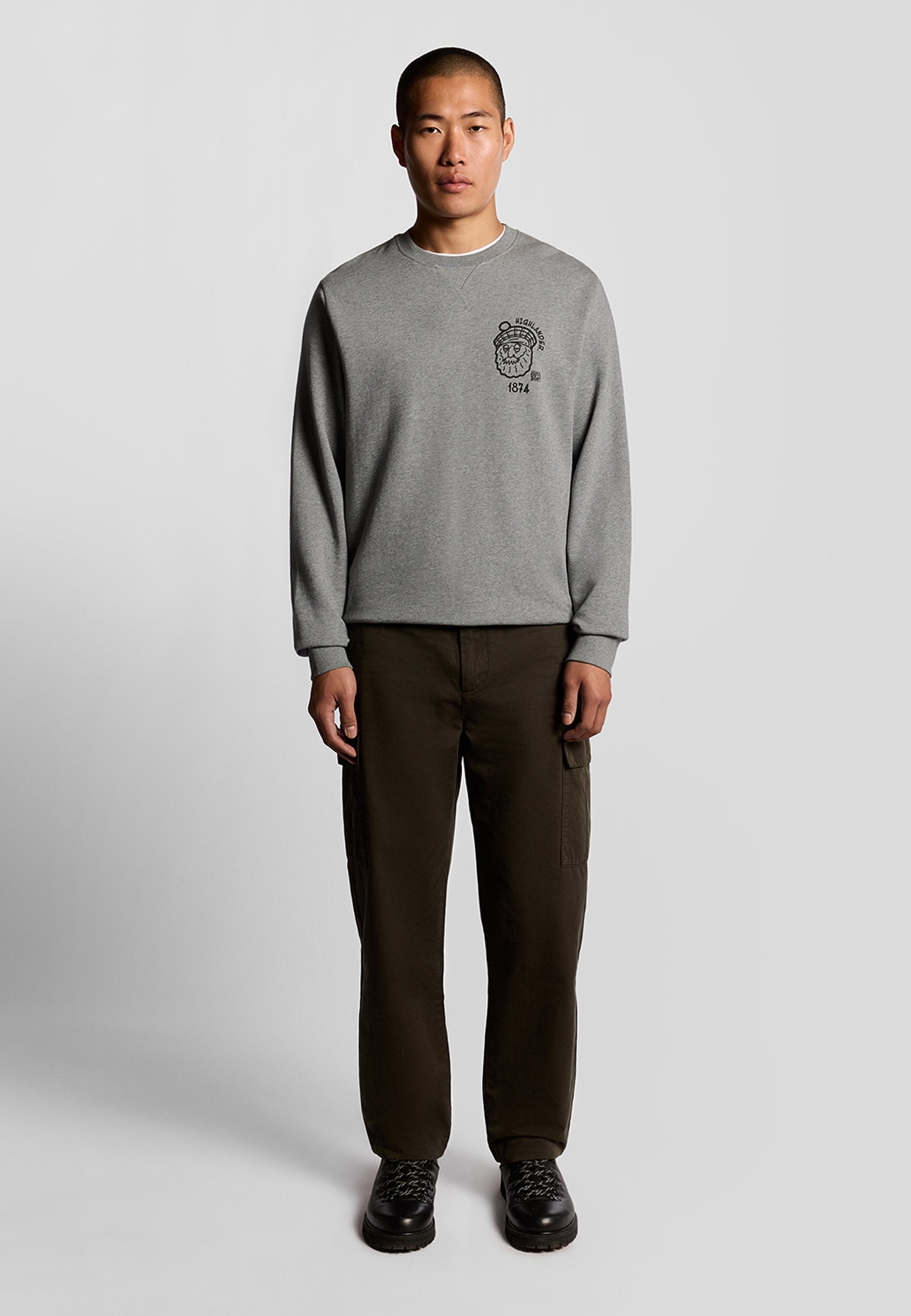 Lyle & Scott MID LAYERS HIGHLANDER GRAPHIC