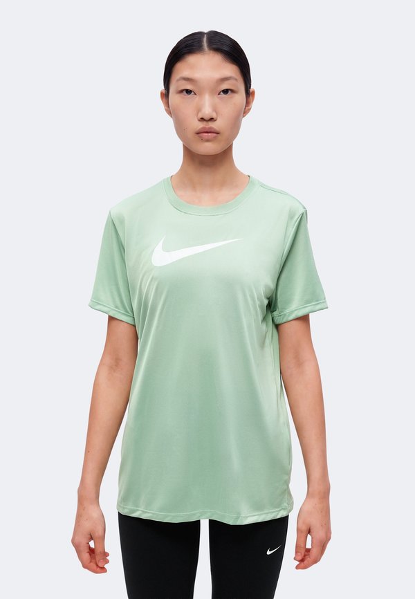 Nike Performance TEE  - Sports T-shirt - steam/white