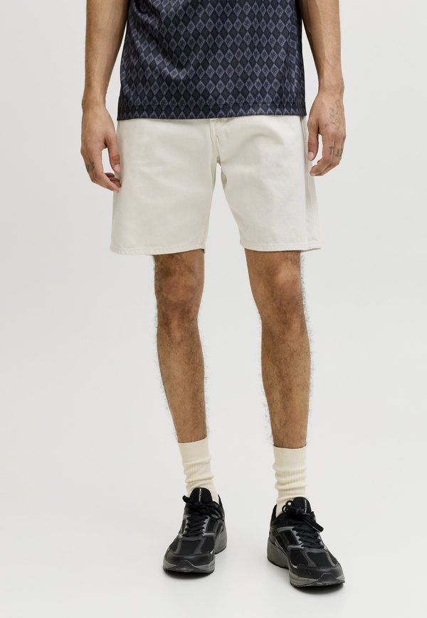 Jack & Jones TONY ORIGINAL - Denim shorts - cloud dancer