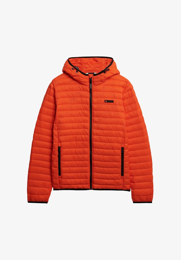 Superdry & Co HOODED FUJI LITE - Winter jacket - bold orange