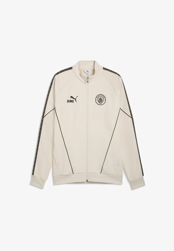 Puma MANCHESTER CITY FC KING ANTHEM - Training jacket - alpine snow flat dark gray
