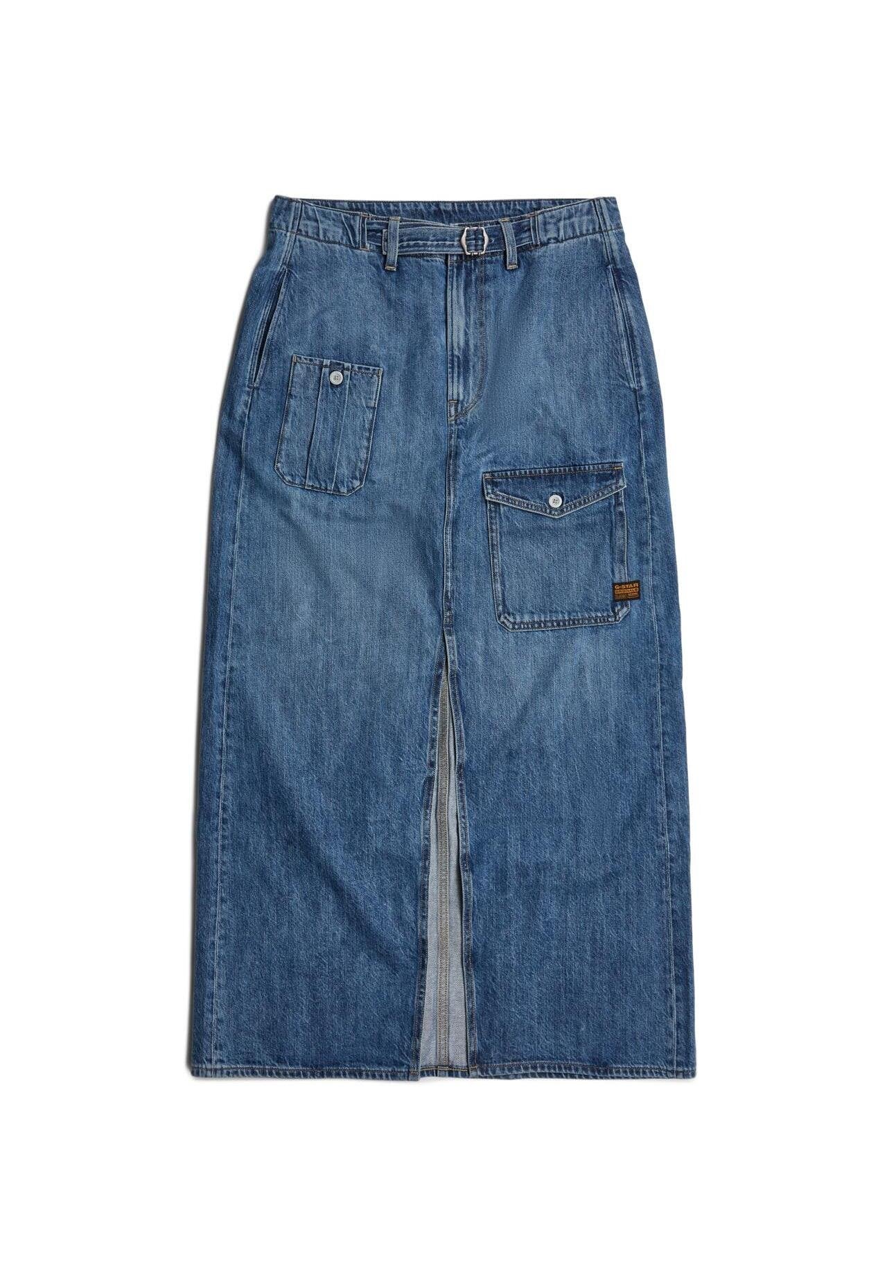 BELTED LONG SKIRT Media 1