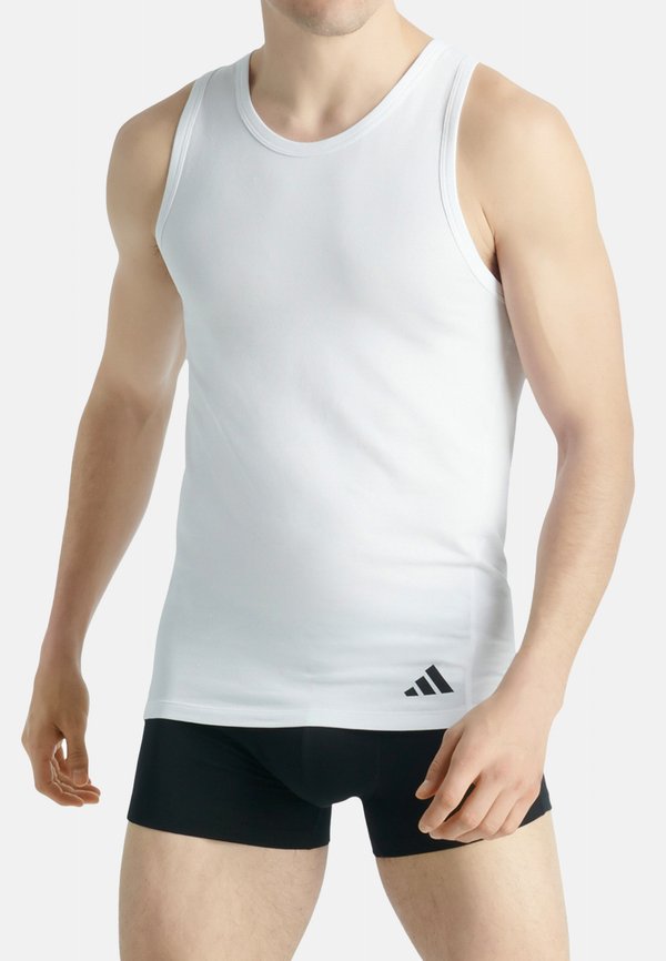 adidas Sportswear TANK 4ER PACK ACTIVE FLEX ERGONOMIC - Undershirt - weiß