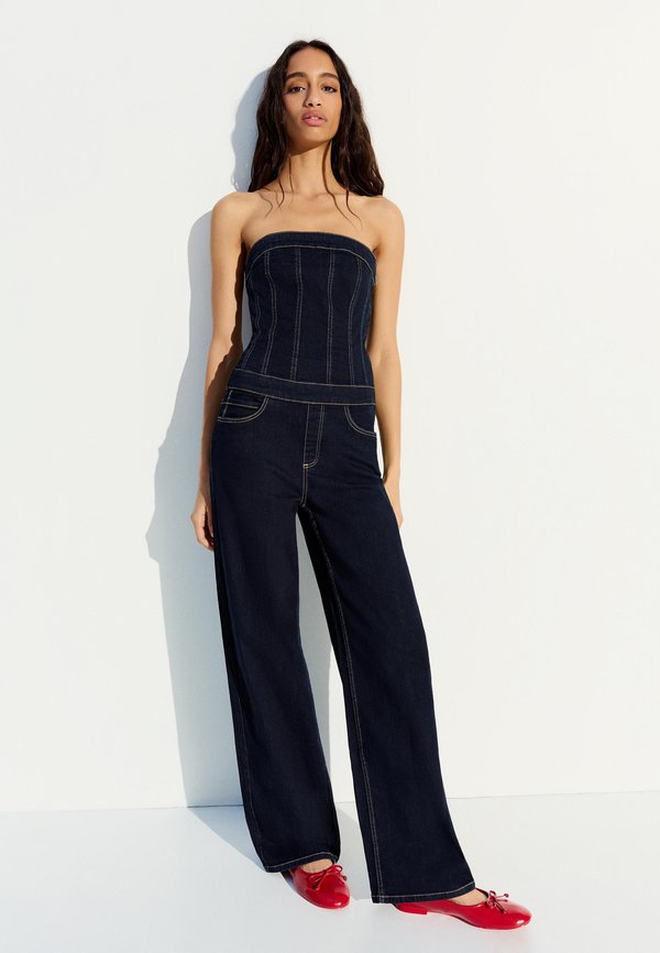 Bershka JUMPSUIT - Jumpsuit - royal blue