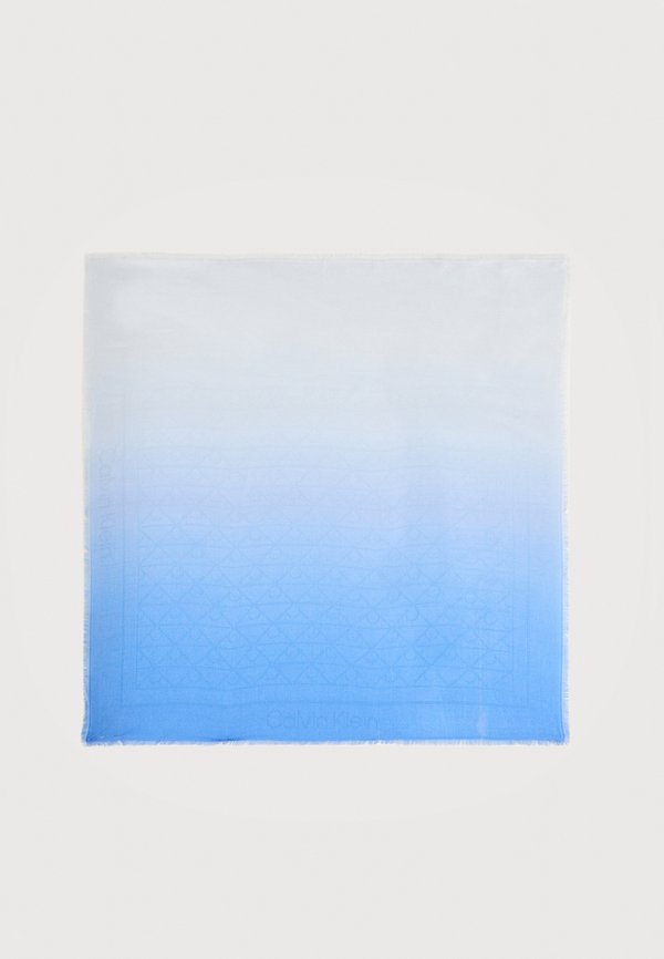 Calvin Klein GRADIENT EMBLEM SQUARE SCARF  - Foulard - marina