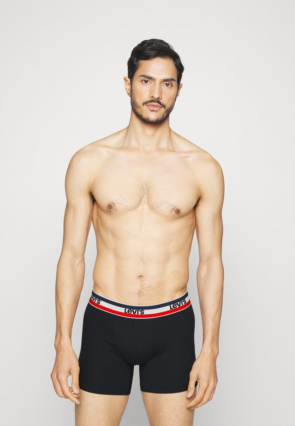 Levi's® MEN LOGO 2 PACK - Boxer briefs - black