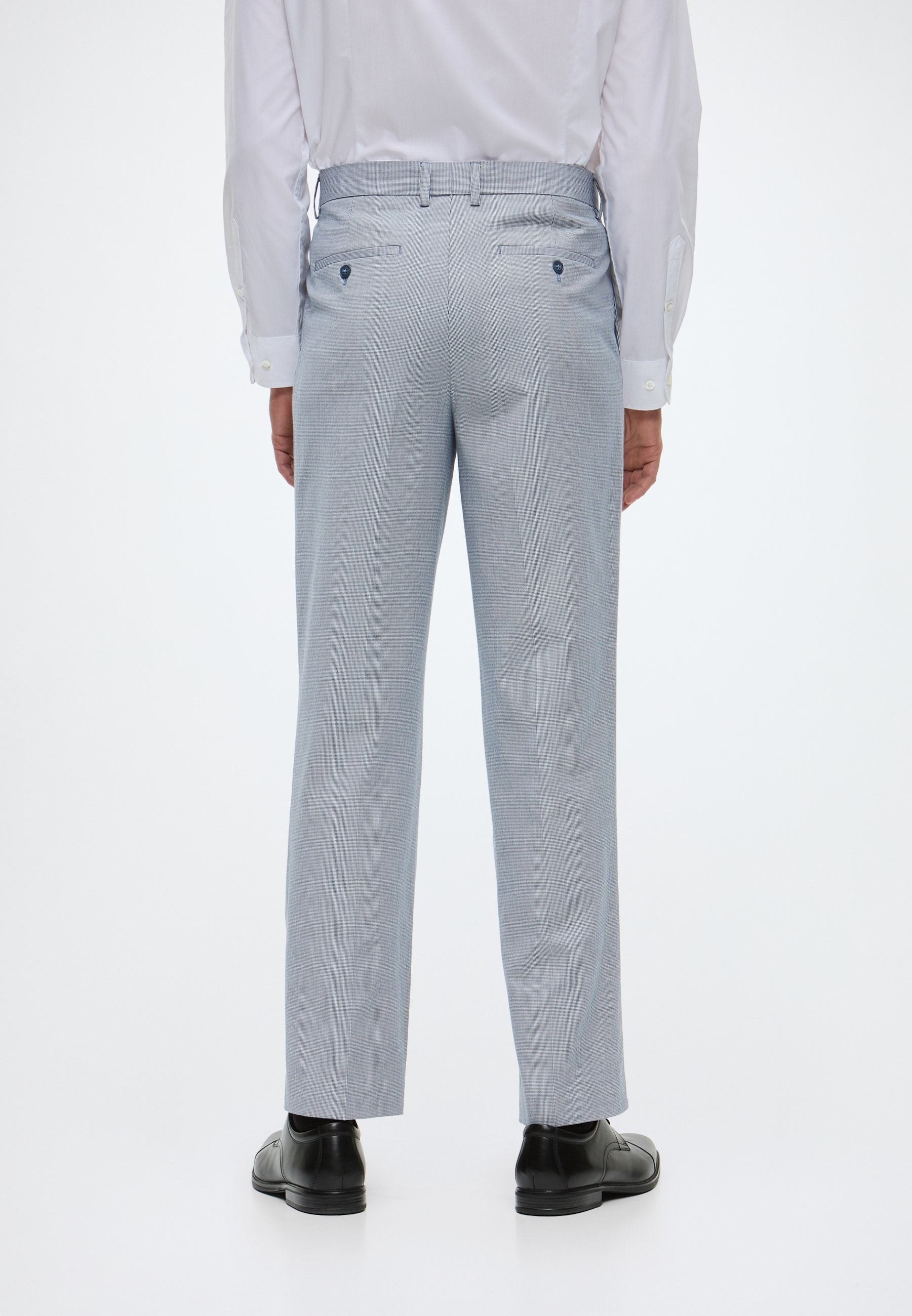 MICRO HOUNDTOOTH SUIT CROPPED Media 7