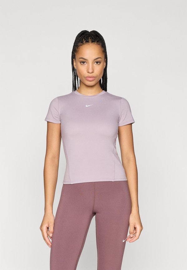 Nike Performance ONE TOP - Sports T-shirt - light violet ore/white