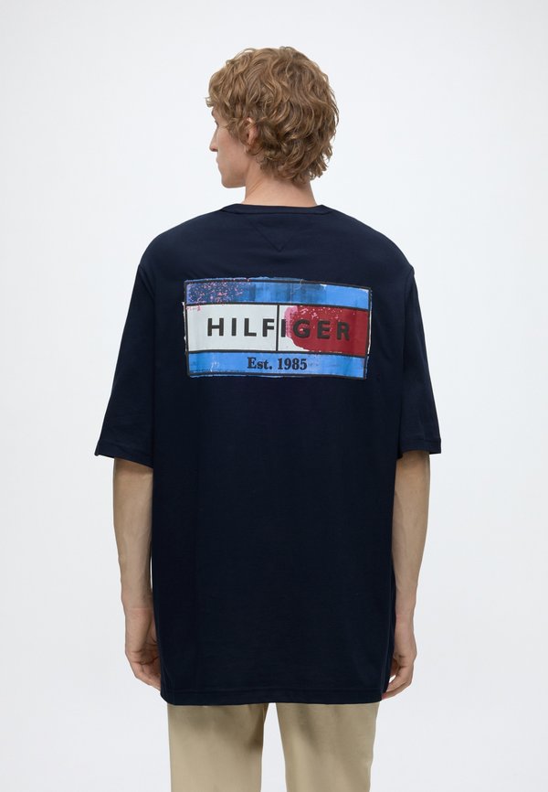 Tommy Hilfiger Print T-shirt - navy blue