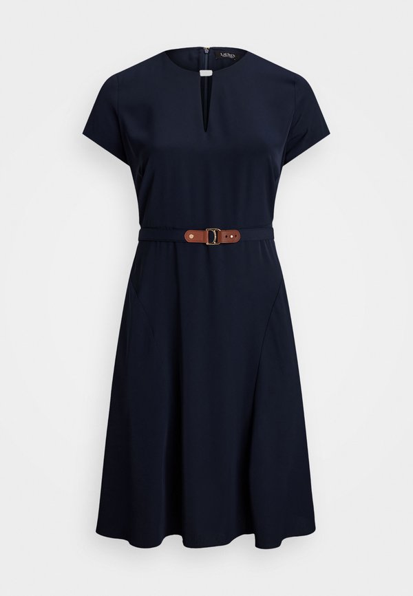 Lauren Ralph Lauren BELTED GEORGETTE DRESS