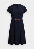 Lauren Ralph Lauren BELTED GEORGETTE DRESS